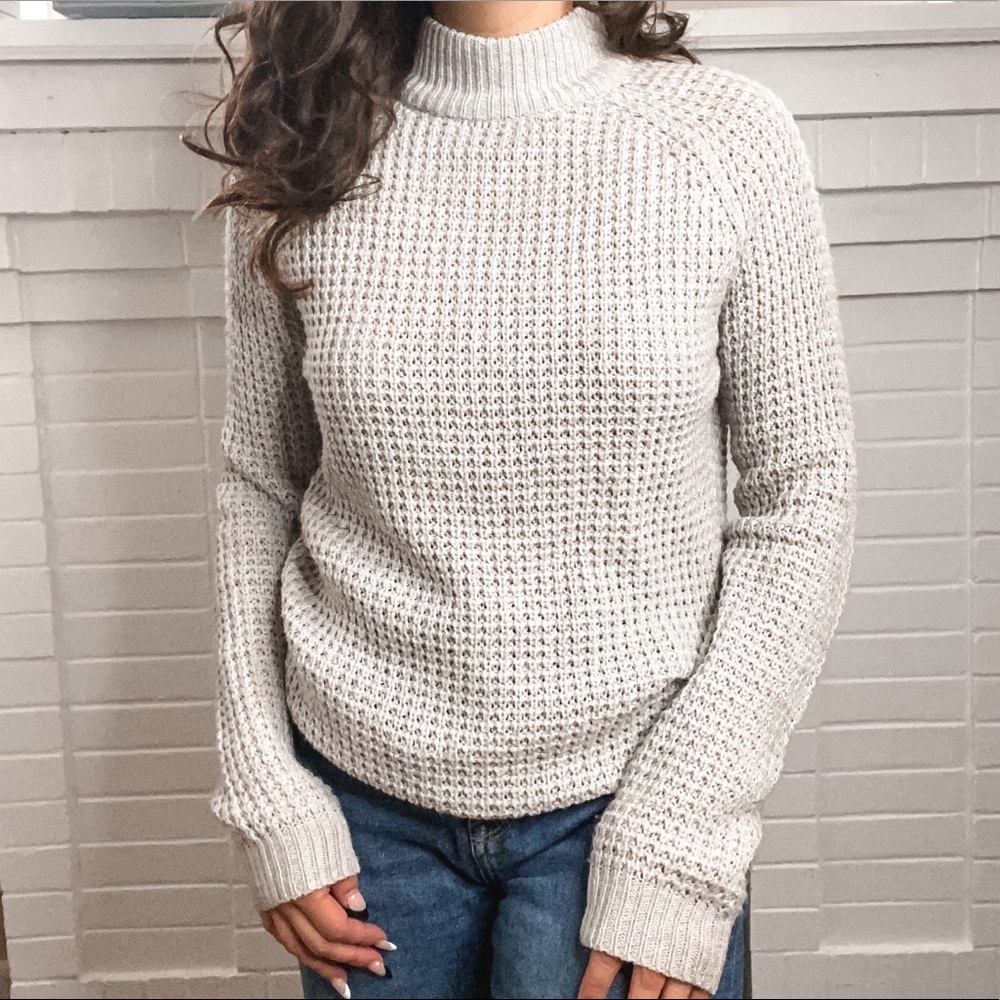 Boohoo Grey turtle neck sweater